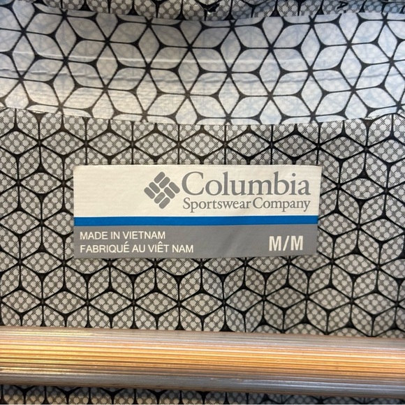 Columbia EvaPOURation Waterproof Breathable Rain Jacket-Black-Men Size Medium - Picture 5 of 11